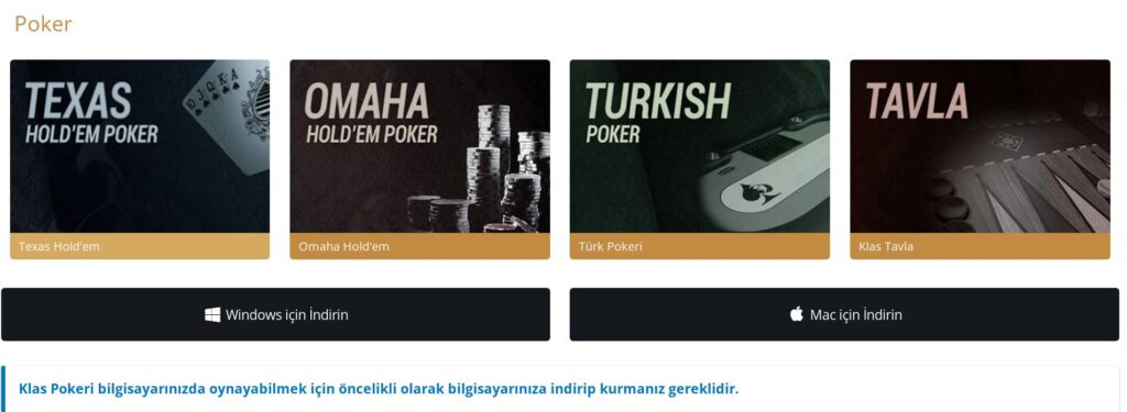 limanbet poker